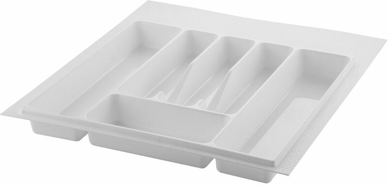 Economy Besteckeinsatz S72 490x440x45mm Besteckkasten Kunststoff weiß