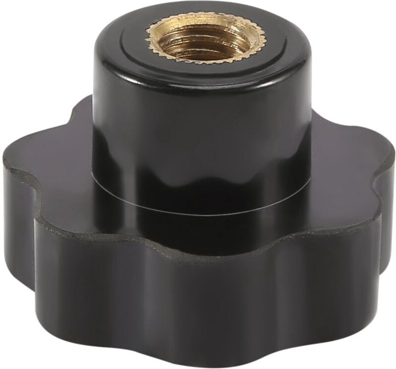 Thumbnail - Tlily - M10 10Mm Durchmesser Thema Schwarz Kunststoff Stern Kopf Feststellschraube