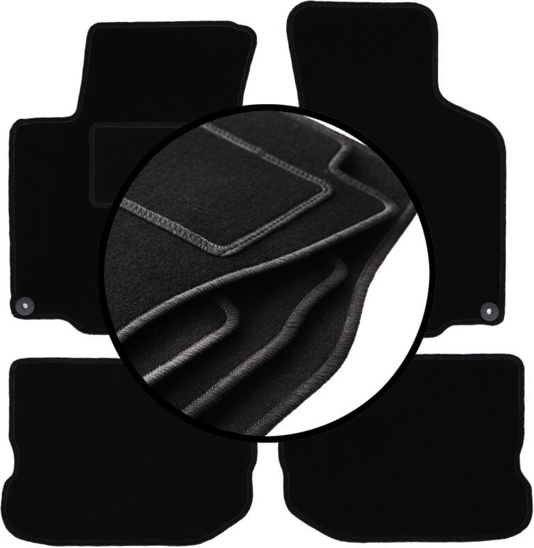 Veloursmatten-Satz für: Seat Leon I Schrägheck (1999-2005)