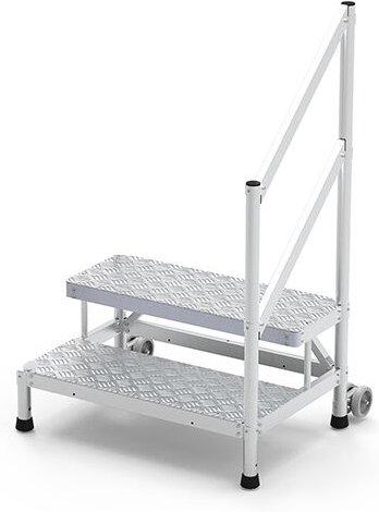 Matisère - Stufenpied 2 Stufen - Maximale Arbeitshöhe 2.50m - Breite 1.05m - MP2-100-RAGCD