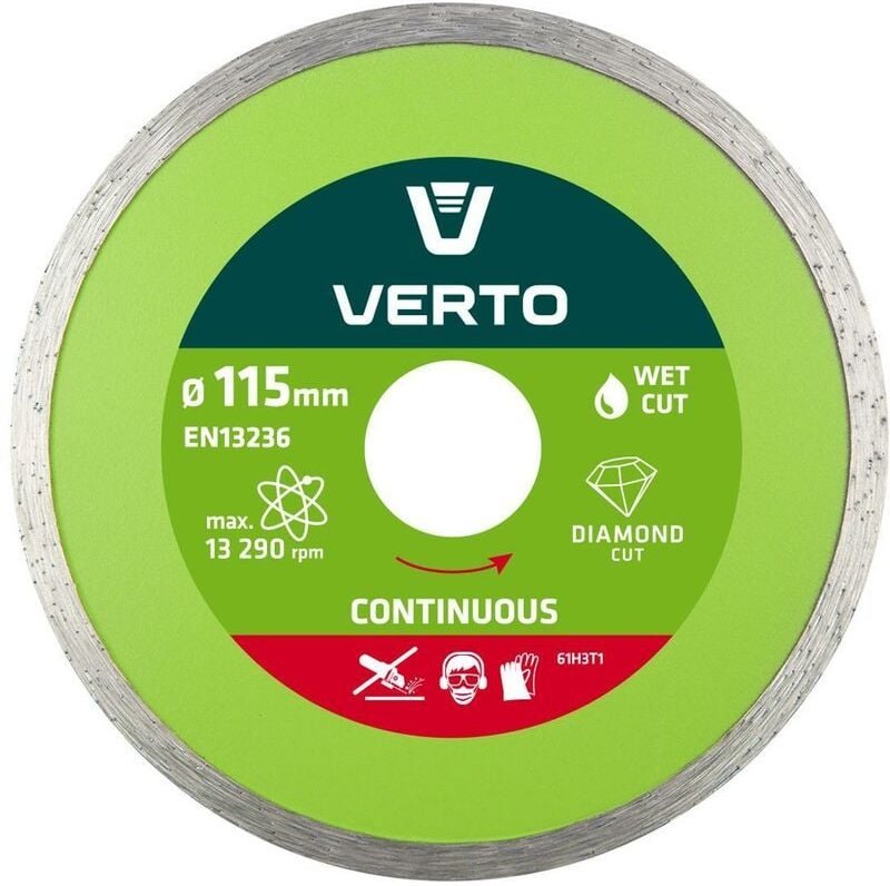 Diamanttrennscheibe für Keramik, Granit, Stein etc. 115 mm