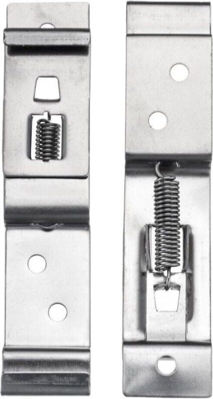 Gabrielle - 2er-Pack Kennzeichenhalter 120x25 mm Universal kfz Kennzeichenhalter aus Edelstahl Auto-, Anhänger- und LKW-...