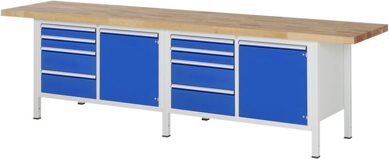 Werkbank Modell 8470, b 3000 x t 900 x h 840mm - RAU