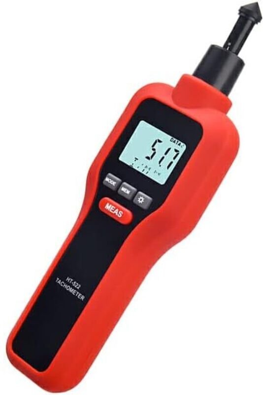 Digitaler Drehzahlmesser Tachometer Anti-Interferenz-Netzwerkbatterie Hochpräzises Testwerkzeug Messgerät