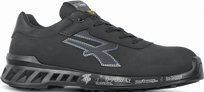 U-power - Sicherheitsschuh ben Gr.45 W.11 schwarz/grau S3S ci fo sr esd en iso 20345:2022