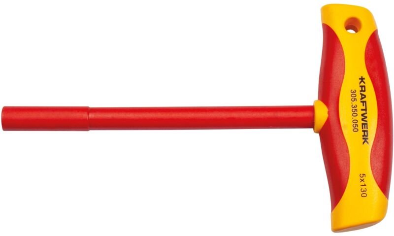 Steckschlüssel T-Griff Schraubendreher 5 mm VDE