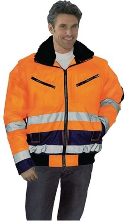 Warnschutz-Pilotenjacke Gr.XXXL orange/marine Prevent orange/marine