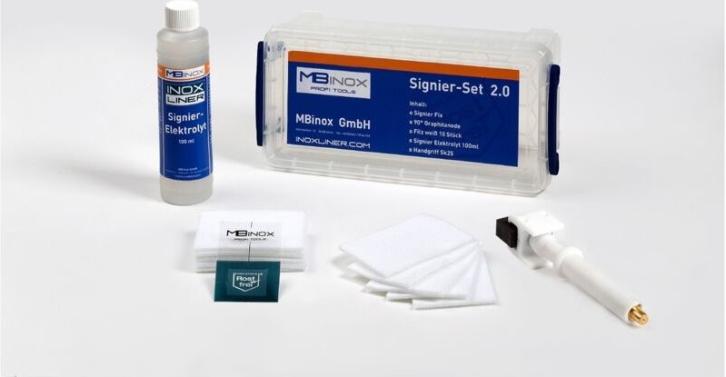 Elmag - Signier-Set 'premium' zu inoxliner