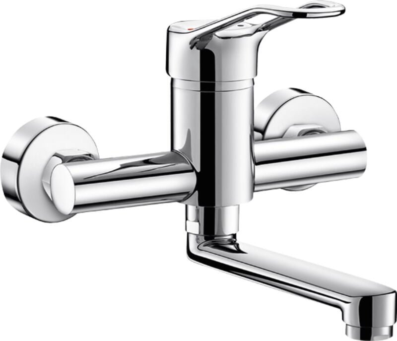 Delabie SPT-EHM W.-Mont. Securitouch Schwenkausl. L150,Bügelgr.,Stdd