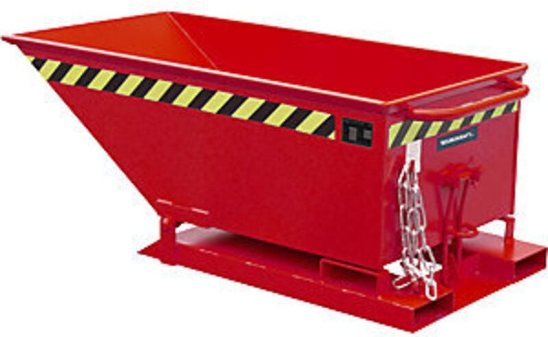 Bauer Kippmulde KN 250, lackiert, Feuerrot