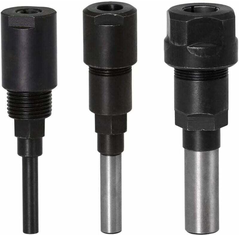Router Collet Extension Bit De Routeur Extension De Collet Et Rognage Découpage Machine De Gravure Extender Porte-Mandri...