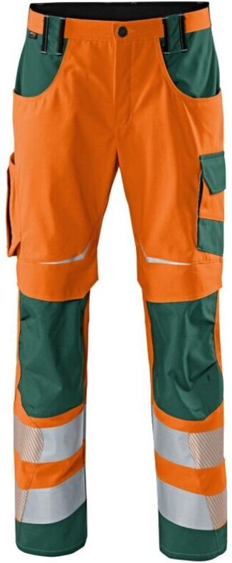 Thumbnail - Kübler Hose reflectiq psa 2 warnorange/moosgrün Gr. 64