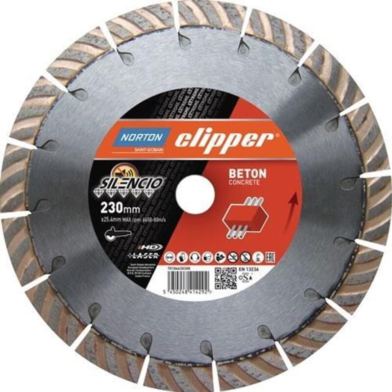 Saint Gobain - Diamanttrennscheibe Extreme Silencio D.500mm f.Tischsägen 2400min-¹