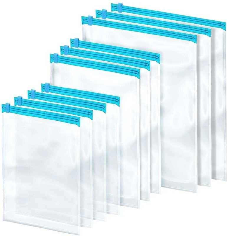 Vacuum bags for travel clothes 10 pcs