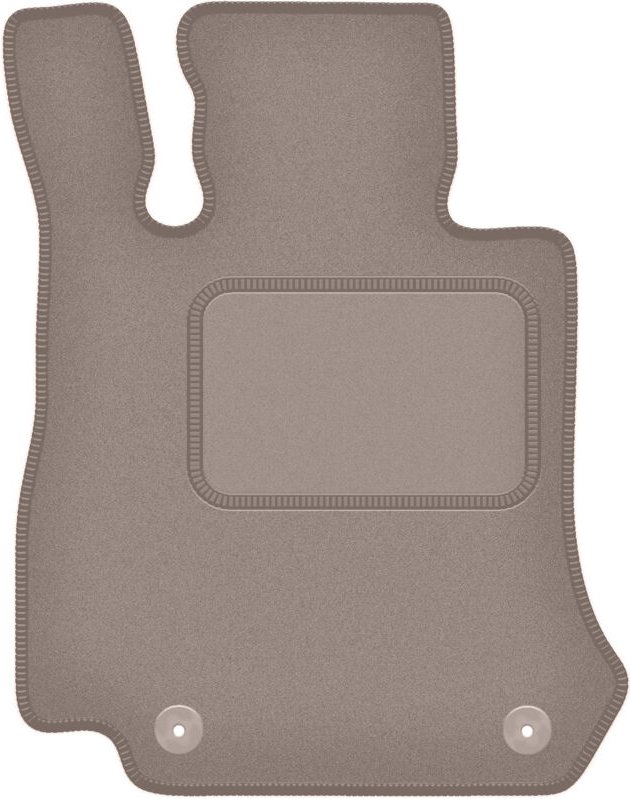 Beige Fahrermatte für: Mercedes EQC N293 SUV (2019-)