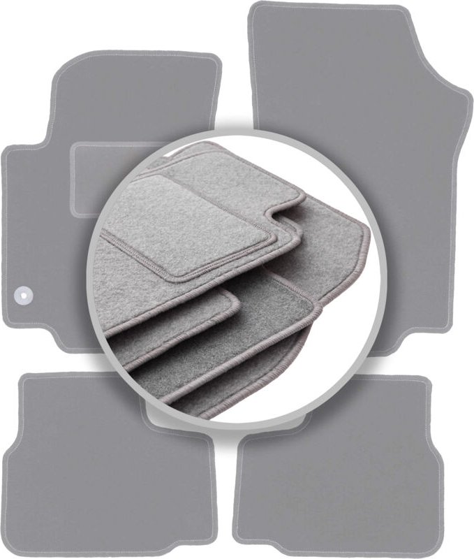 Graue Automatten für: Seat Mii Fließheck (2011-)