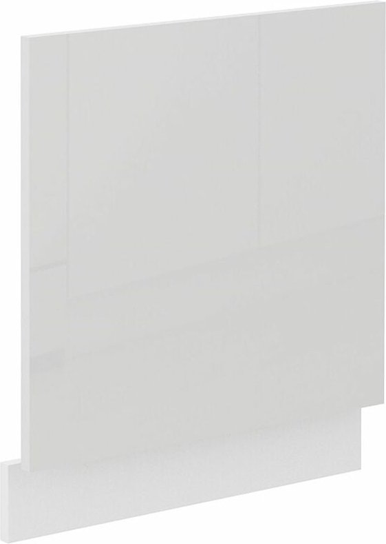 Küchen Preisbombe - Frontblende Geschirrspüler integriert 60 cm Weiß Hochglanz Küche Lara