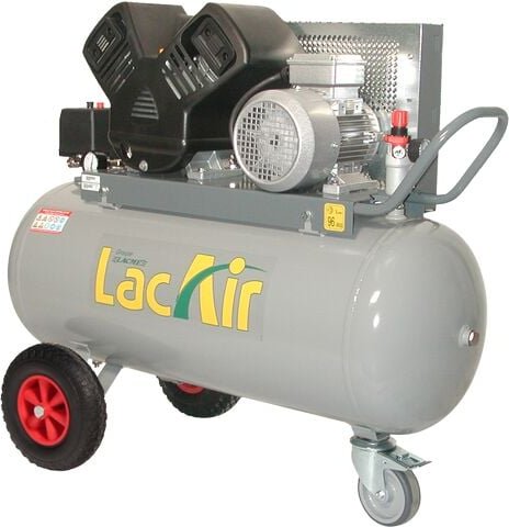 Thumbnail - Lacme - Mobiler Kompressor TwinAir 20/100T 20 m³/h dreiphasig 100L 11 bar - 463100