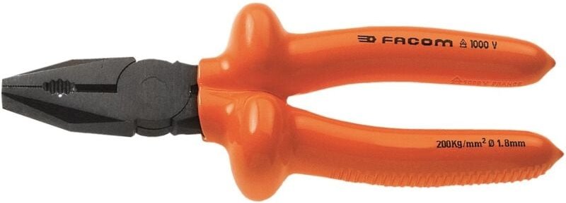 FACOM Kombizange 1000V isoliert 205 mm