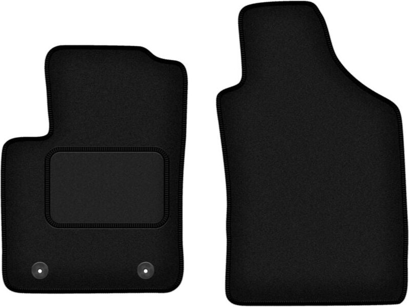 Vordere Matten schwarz für: Ford Ka MK2 Fließheck (2008-2012)