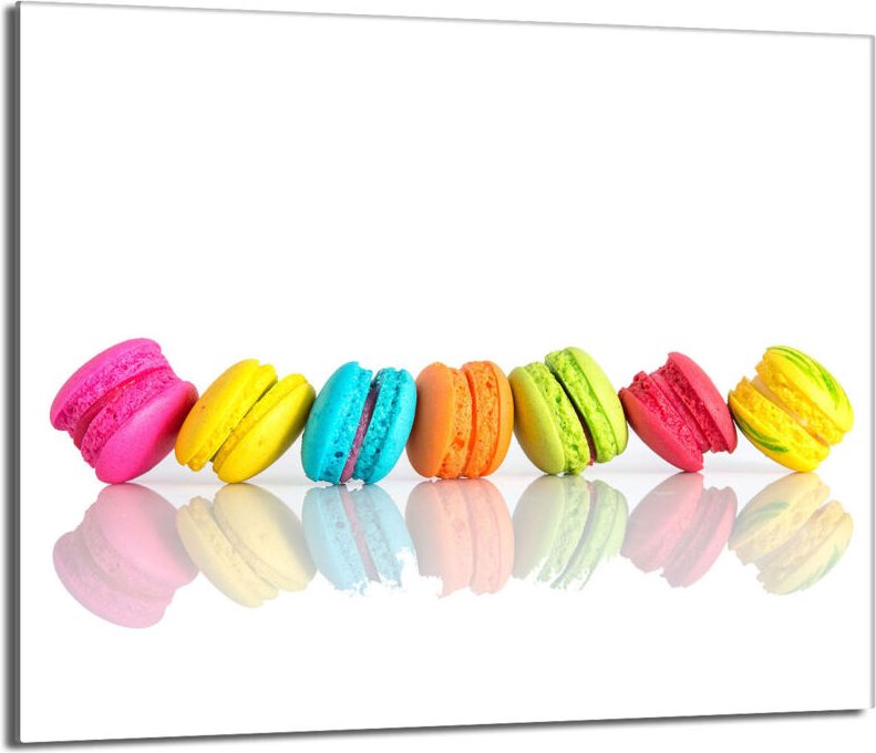 Glasschutzplatte für den Herd 60x52 Bunt