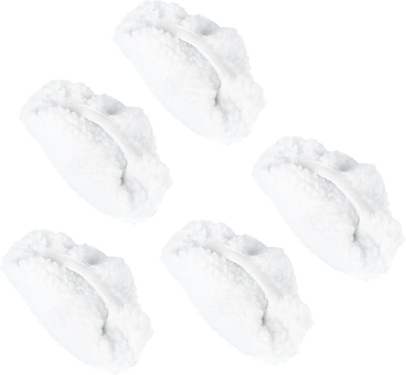 Kit de 5 piezas para limpieza, pulido y encerado de automóviles, kit de encerado de microfibra de piel de cordero, disco...