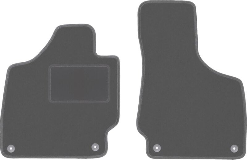 Graphit-Fußmatten für: Audi TT II 8J Cabrio, Roadster, Coupé (2006-2014)