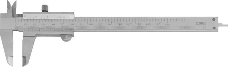 Taschenmessschieber Feststellschraube, 200 mm - Format