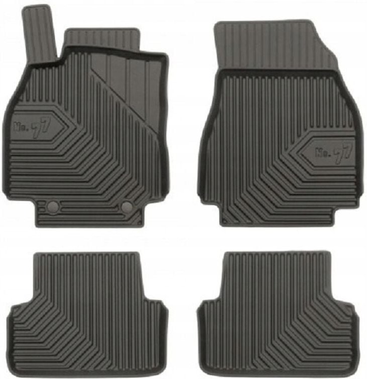 Gummimatten Renault Megane 2 2002-2008 Kofferraum 77