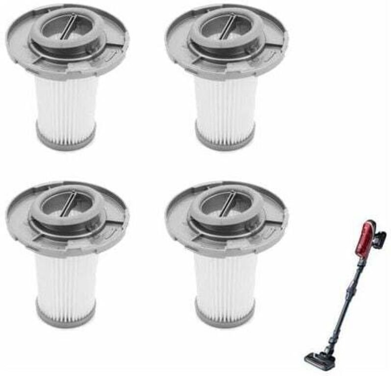 4 x Rowenta X-Force Flex 8.60 Filter, Filter für Rowenta ZR009005 Staubsauger