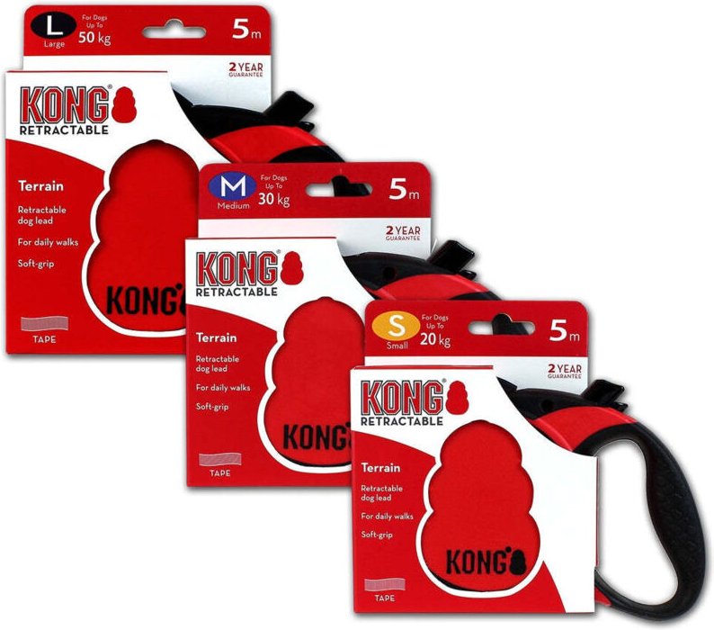 Thumbnail - Kong rollleine terrain red s 5m20kg