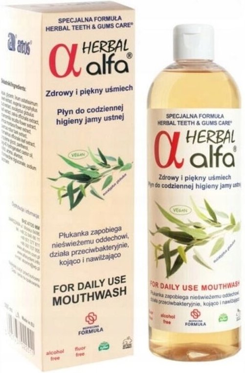 Alfa Herbal Fluoridfreies Mundwasser 500 ml