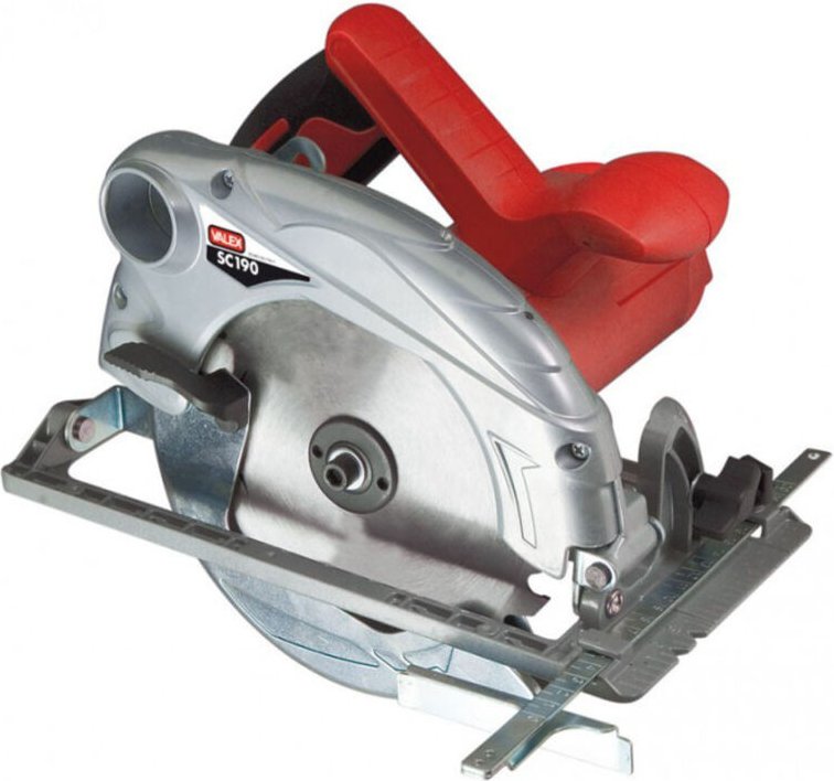 Trade Shop Traesio - Trade Shop - valex kreissäge SC190 - 1410225 1300w seitliche führung 45° inklusive schnitte -