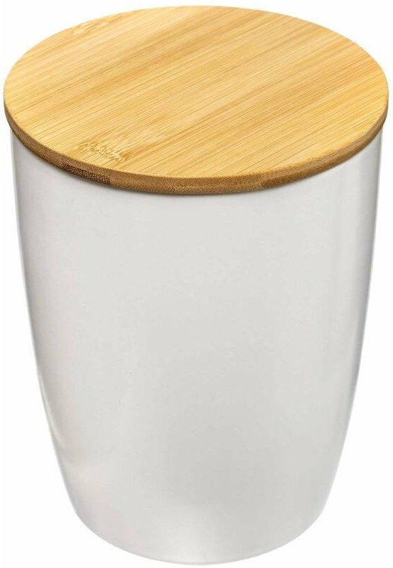 5five Simply Smart - Keramikbehälter mit Deckel, 1,5 l, weiß