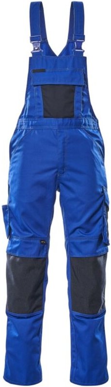 Mascot UNIQUE Latzhose Augsburg Gr. 62 kornblau/schwarzblau