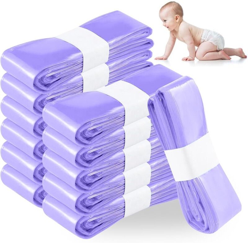 Jalleria - 12er-Pack Windeleimer-Nachfüllpackungen, Windeleimer und Nachfüllpackung, großes Fassungsvermögen, antibakter...