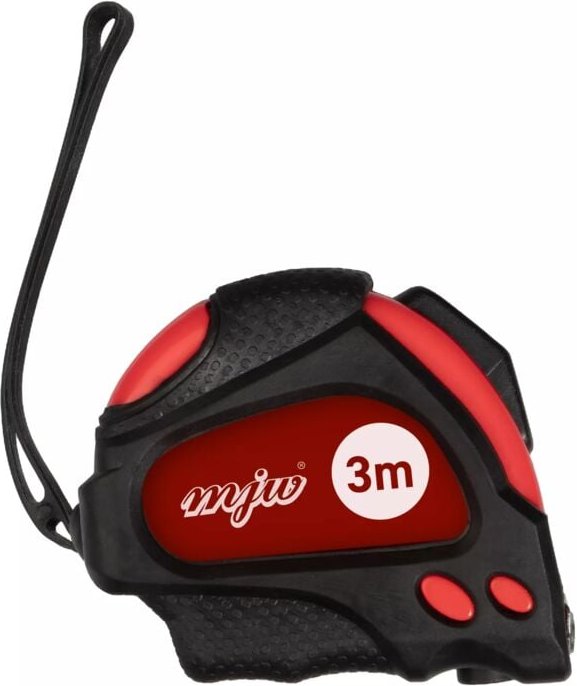 MJW Rollbandmaß 3 m × 16 mm, magnetische Spitze MJW