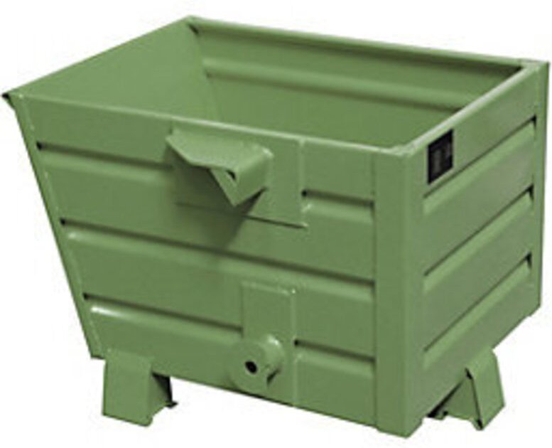 Bauer Stapelkipper BSK 30, lackiert, Resedagrün