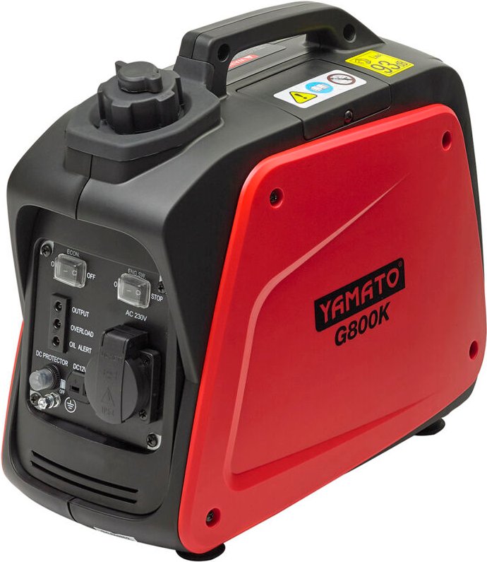 Leiser Wechselrichter-Benzingenerator 0,8 kW 4-Takt-Motor