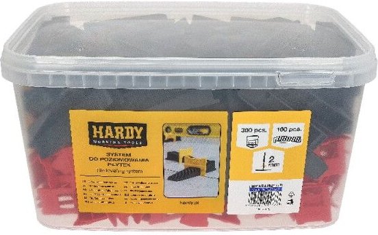 System zum Nivellieren von Fliesen 2 mm Clips + Keile 400 Stück