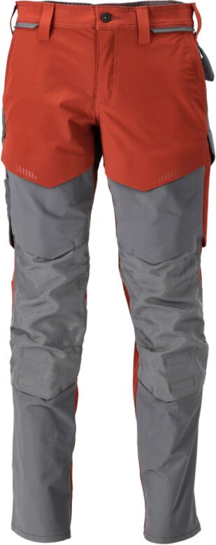 Hose mit Knietaschen 22379-311-2489 Gr. 76C58 herbstrot/anthrazitgrau - Mascot
