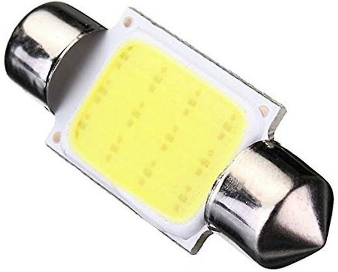 Woosien - 2 x C5w 36mm Cob Dome Festoon 12 Led Car Bulb Dc 12v WhiteAuto & Motorrad: Teile, Auto-Ersatz- & -Reparaturtei...