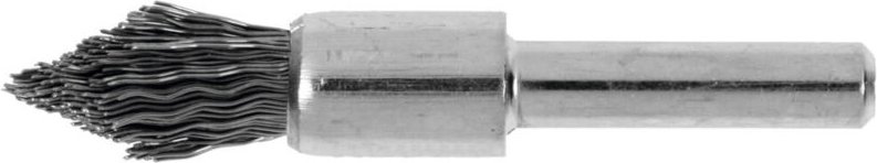 Lessmann Pinselbürste angespitzt, Stahldraht 0,30 mm, Bürsten-⌀ 12 mm