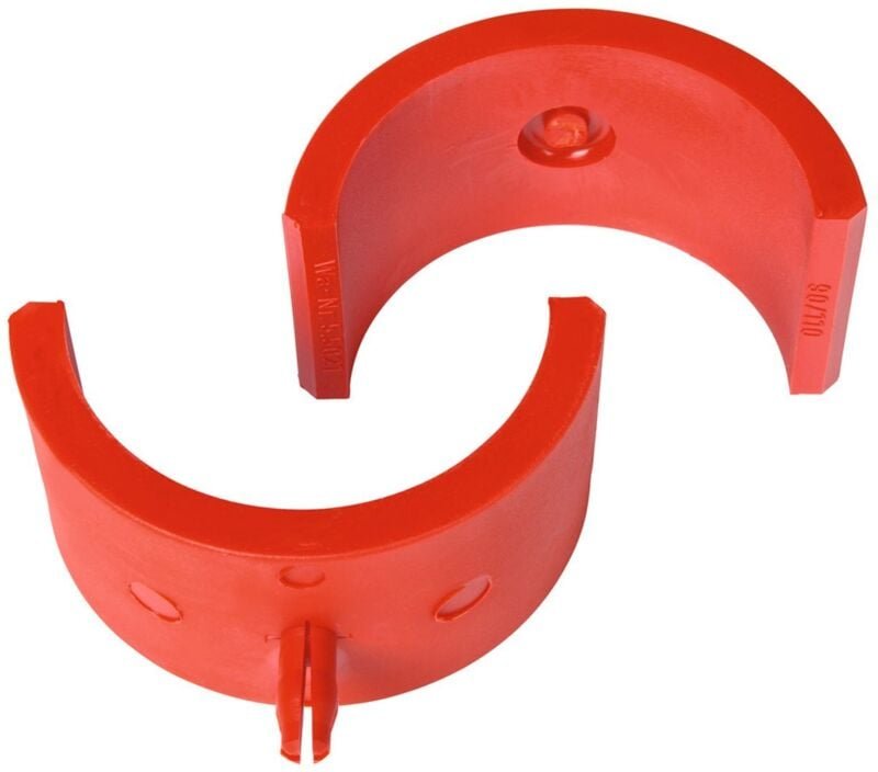 Rothenberger Spannbackensatz für rocut 110 Abstech-/Anfas-Systemwerkezug, 90mm, 2 Halbschalen - 55021