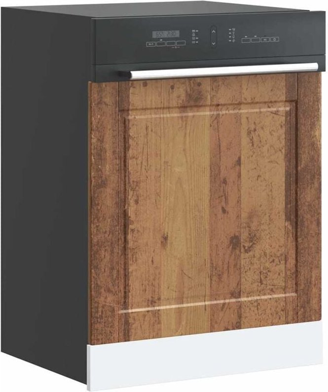 Geschirrspülerblende Porto Altholz-Optik 60x1,5x67 cm Vidaxl