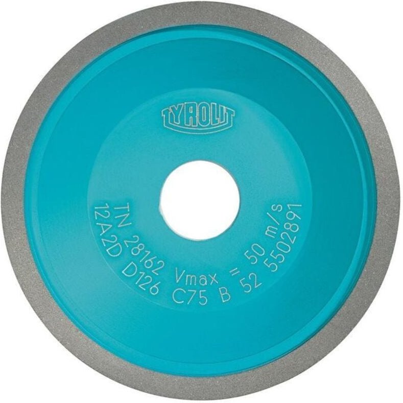 Diamant-Teller-Schleifscheibe DxTxH (mm), 100x25x20, Typ: D126, 597700 D126 - Tyrolit