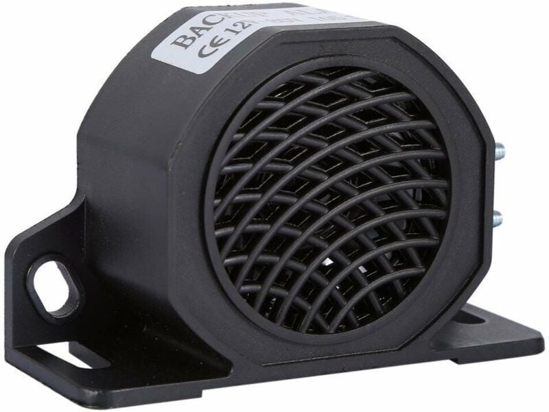 Fitags - Universal Auto Lkw 110dB Backup Warnung Beeper Horn Rückfahr Alarm mit Montage Halterung Heavy Duty Nylon