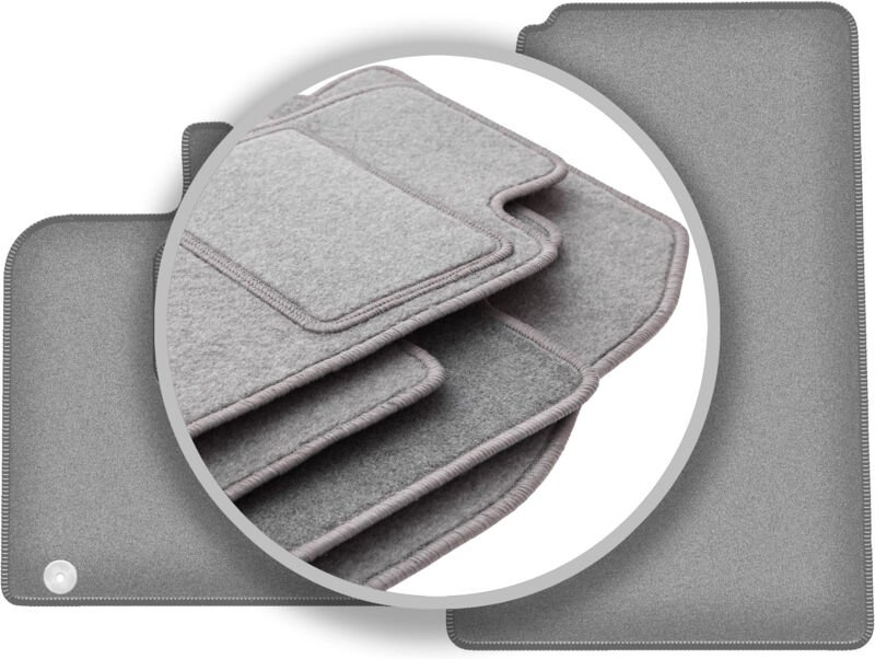 Thumbnail - Graue Automatten für: Smart ForTwo II Fließheck (2007-2014)