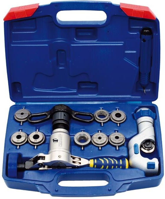 Manueller Rohrflanschsatz mit Ratsche - Idrhaus