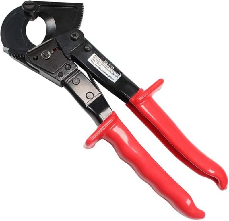 Ratschen-Kabelschneider, Drahtschneider und Kabelschneider bis 240mm2, HS325A Heavy Duty Aluminium Kupfer - rwdiy ›Hand-...